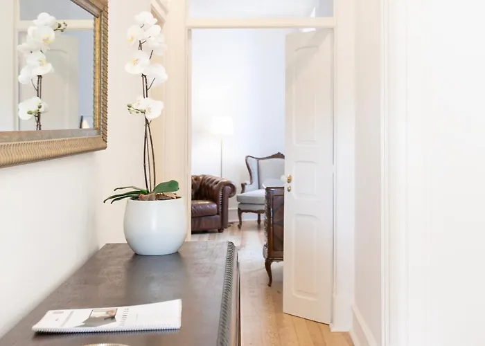 Boutique Near Ritz & Liberdade Lägenhet